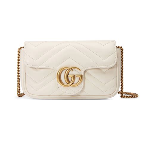 gucci purse gray|white Gucci marmont small.